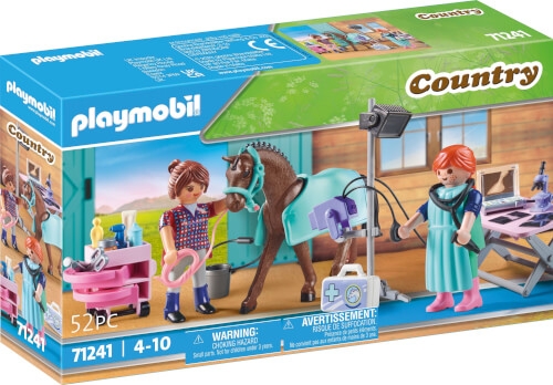 PLAYMOBIL 71241 Tierärztin für Pferde