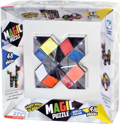 Van der Meulen Sneek B.V. 896157 Clown Magic Puzzle 48-teilig Multicolor
