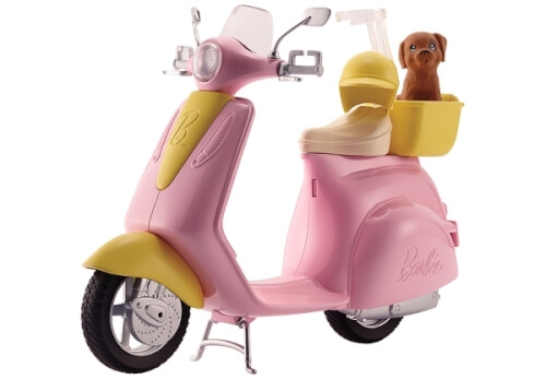 Mattel FRP56 Barbie Motorroller Pink