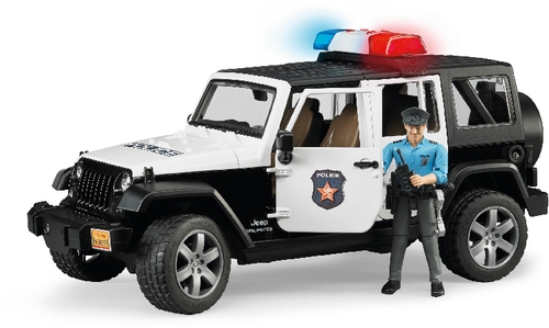 Bruder 2526 Jeep Wrangler UR Polizei+L&S+Polizist