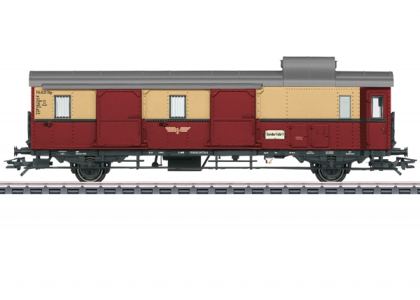 Märklin 43158 H0 Museumswagen, Donnerbüchse Gepäckwagen Pwi rot