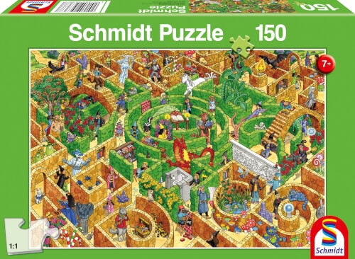 Schmidt Spiele 56367 Puzzle Labyrinth, 150 Teile