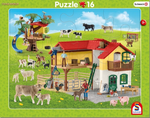Schmidt Spiele 2erSet RAPU Schleich 16T/24T.