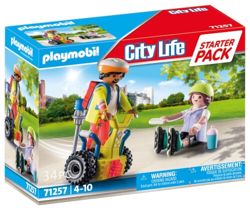 PLAYMOBIL 71257 Starter Pack Rettung mit Balance-Racer