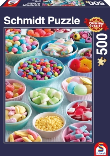 Schmidt Spiele Puzzle Standard 500 Teile, Süße Leckereien
