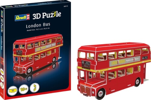 Revell 00113 London Bus  3D-Puzzle 66 Teile NEUHEIT 2019 OVP, 