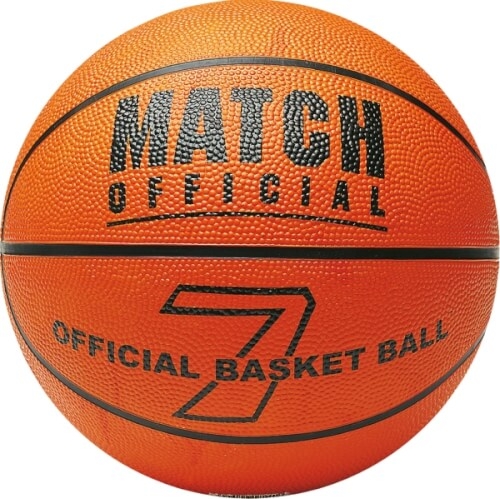John 58140 Match Basketball, Gr. 7/240 mm, Ca. 600 G, Sortiert