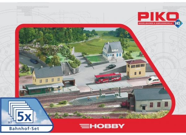 Piko 61923 Bahnhof-Set