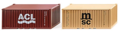 Wiking 1826 Zubehörpackung - 20' Container