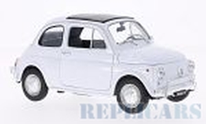 Welly 18009 Fiat 500, white