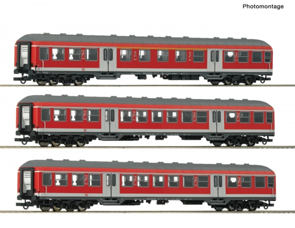 Roco 74050 3-tlg. Set: Regionalzug, DB AG
