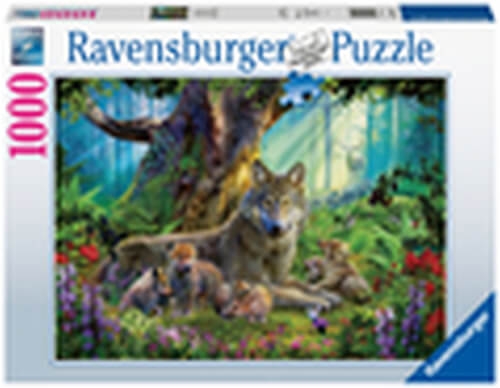 Ravensburger 15987 Puzzle WÖLFE IM WALD 1000 Teile