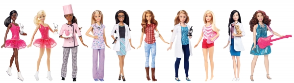 Mattel DVF50 Barbie Reality-Puppen Sortiert (rollierend)