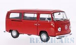 Welly 22472 VW T2 bus, red